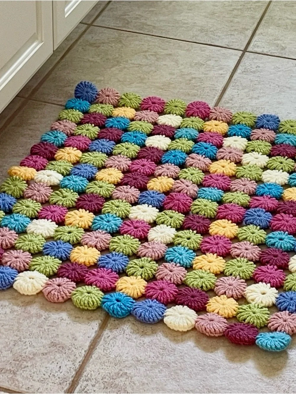 Handmade soft throw